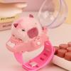 2.4G Capibala Rabbit Dog Plush Watch Remote Control Car Mini Electric Car Children's Toy Racing Christmas Gift