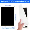 5 Stück Gravurmarkierungspapier für Lasergravurmaschine 39x27cm DIY Farb-Gravurpapier Keramik Glas Lasermarkierungspapier
