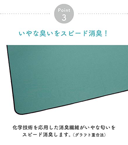 Waterproof Long Cushion Cover, Multi-Purpose Mat, Prevents Urine Leaks, Deodorizes, Stays in Place, 90cm x 70cm, H9791E-00-21