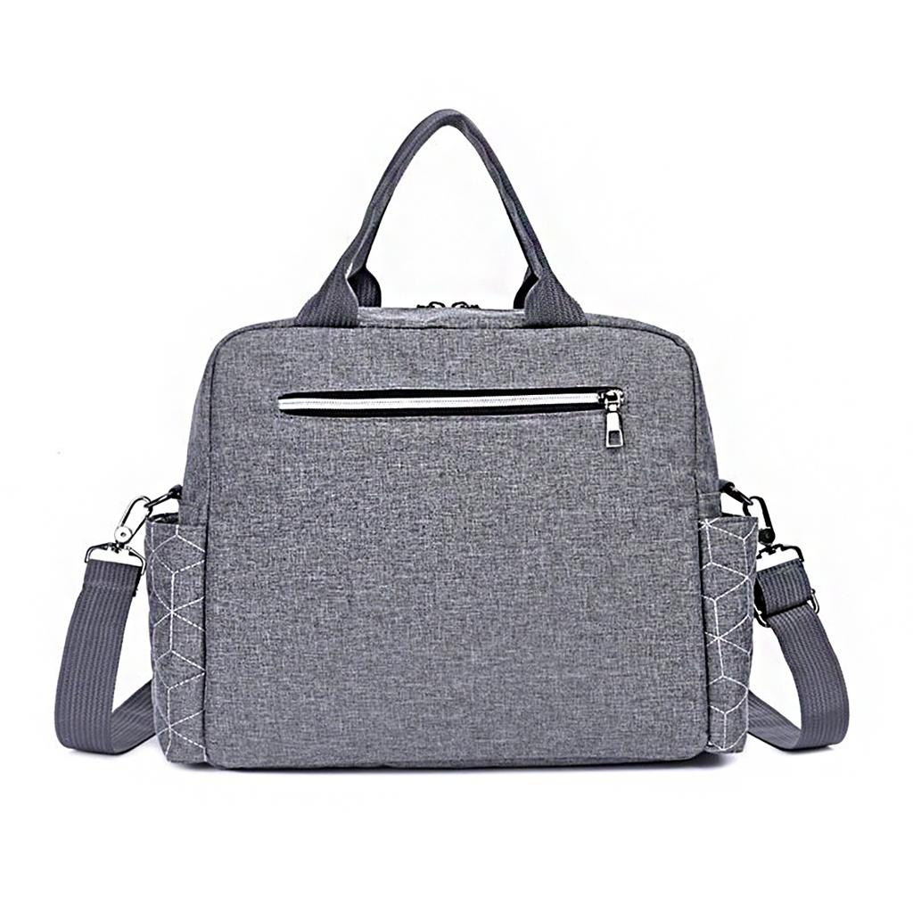Fashionable Quilted Diamond Grid Single Shoulder Mommy Bag Travel Multifunctional Large Capacity Handheld Diagonal Diaper Bag