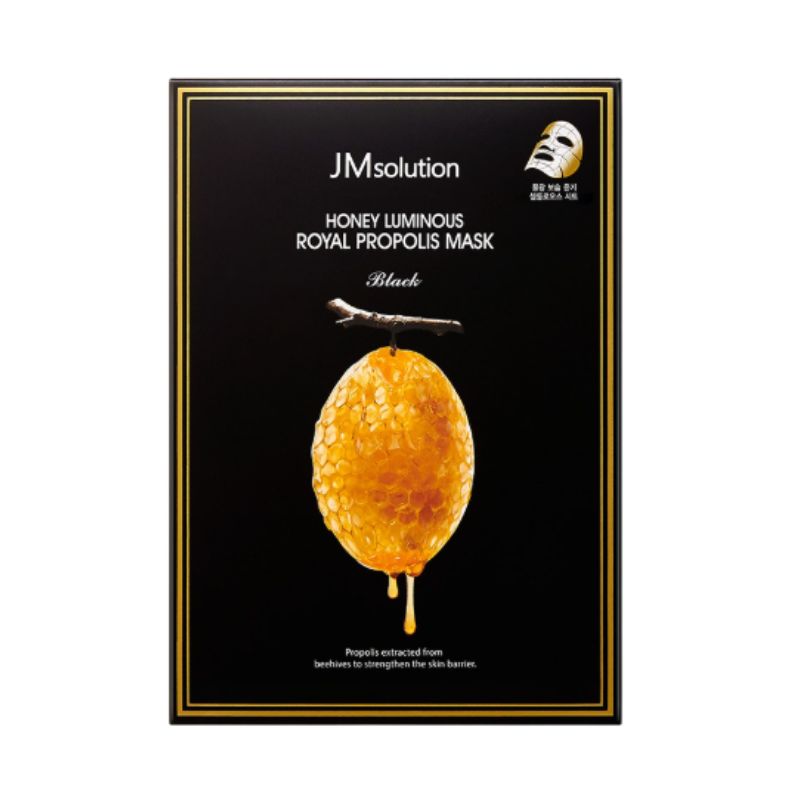[JMsolution] Honey Luminous Royal Propolis Mask 20ea Set (30ml x 20ea) – Intense Hydration & Nourishing