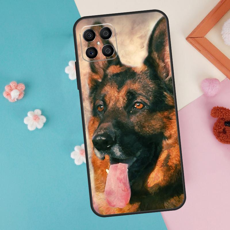 German Shepherd Dog Case For Honor 200 Pro 50 70 90 Lite X9a X8a X8 X9 X8b X9c X9b Honor Magic 7 5 6 Pro Cover