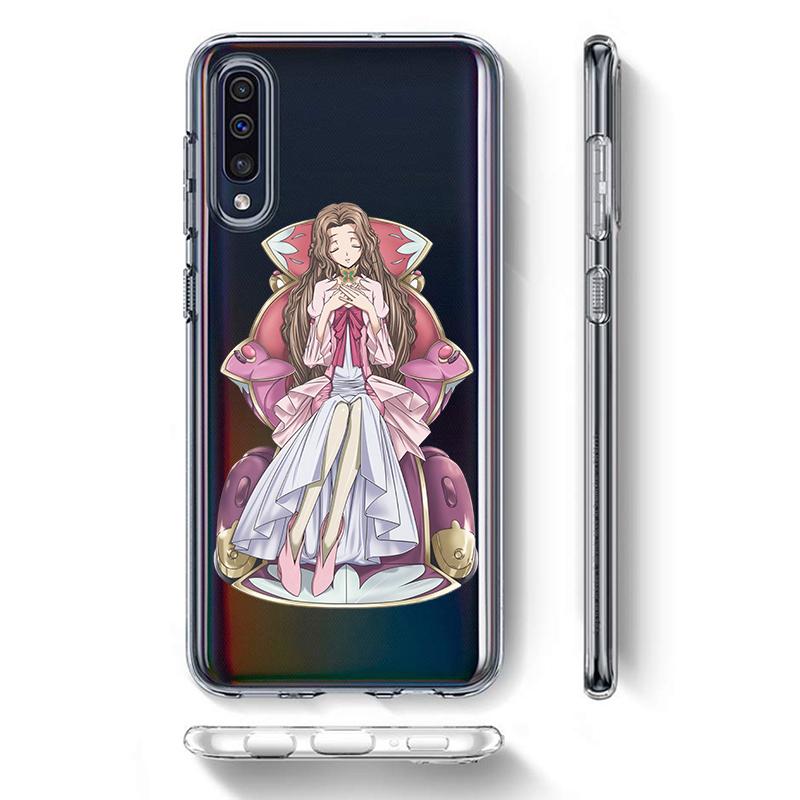 Anime Code Geass Lelouch For Samsung Galaxy A90 A80 A70 A60 A50 A40 A30 A20S A20E A10 A10E A10S S8 S7 S6 Edge Phone Case
