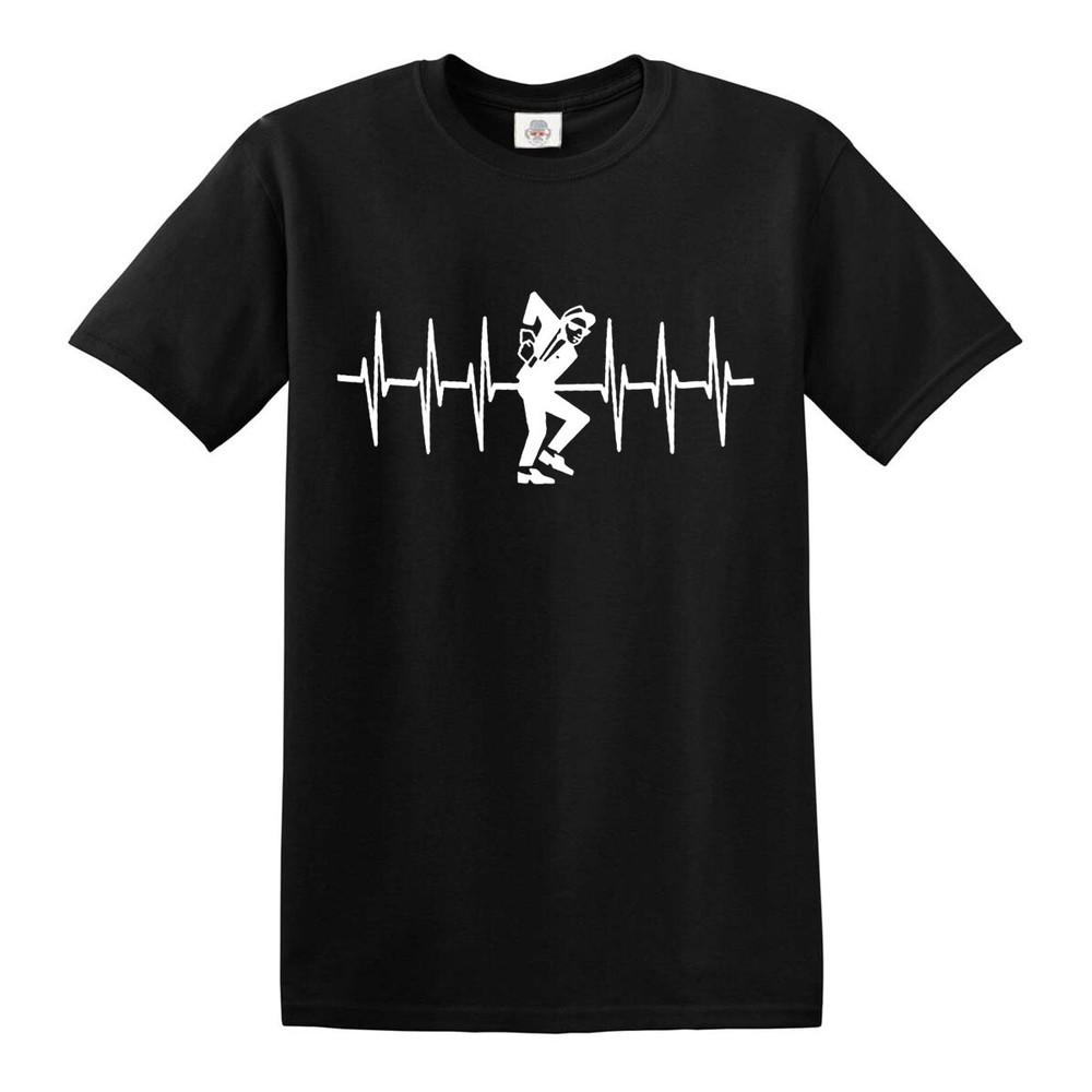 Ska heartbeat tshirt funny madness 2 tone reggae rudeboy skinhead gift top tee
