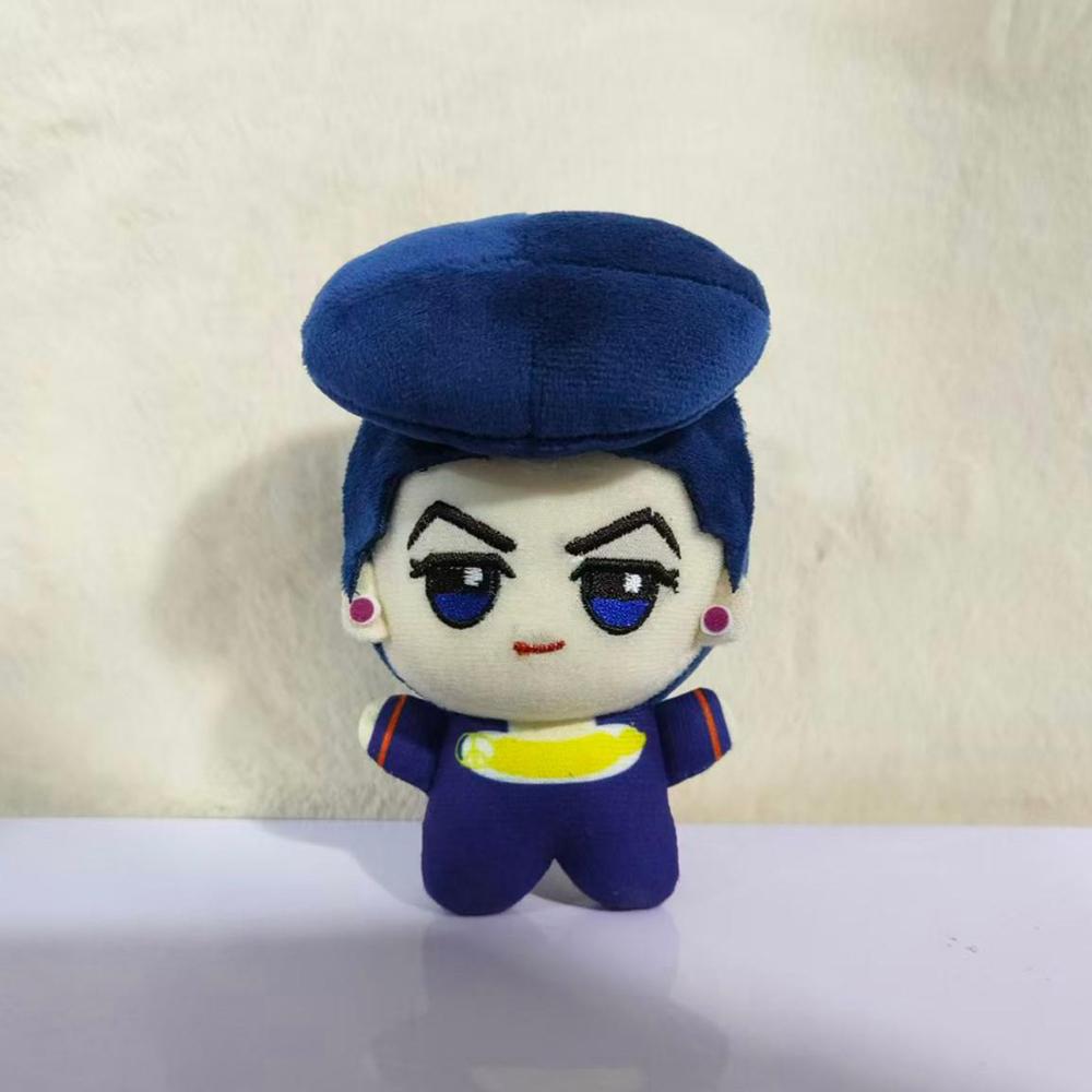 10cm JoJo's Bizarre Adventure Plush Doll Higashikata Josuke Stuffed Toy Fan Holiday Birthday Gift Kira Yoshikage Plusie Doll