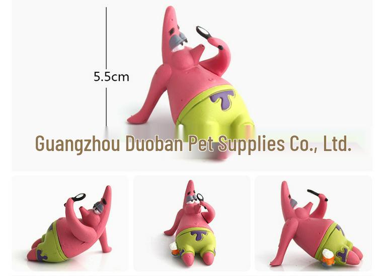 SpongeBob & Friends Cartoon Aquarium Ornaments Set (8 pcs)