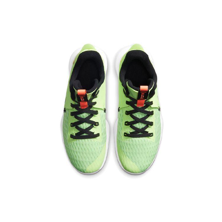 Nike LeBron Witness 5 Grinch Unisex Sneakers Green Lime-Glow Bright-Mango CQ9380-300