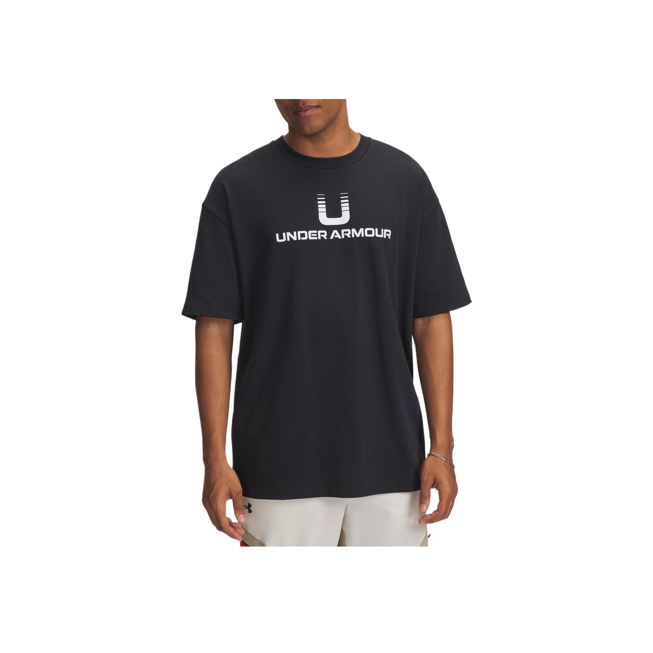 

Under Armour Minimalist Fashion Versatile Trendy Short Sleeve T-Shirt Men Tops 6005150-001 3XL