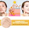 30mlSunscreen Setting Powder Natural Light And Breathable Makeup Oil Control Long-lasting Makeup Sunscreen Setting Powder