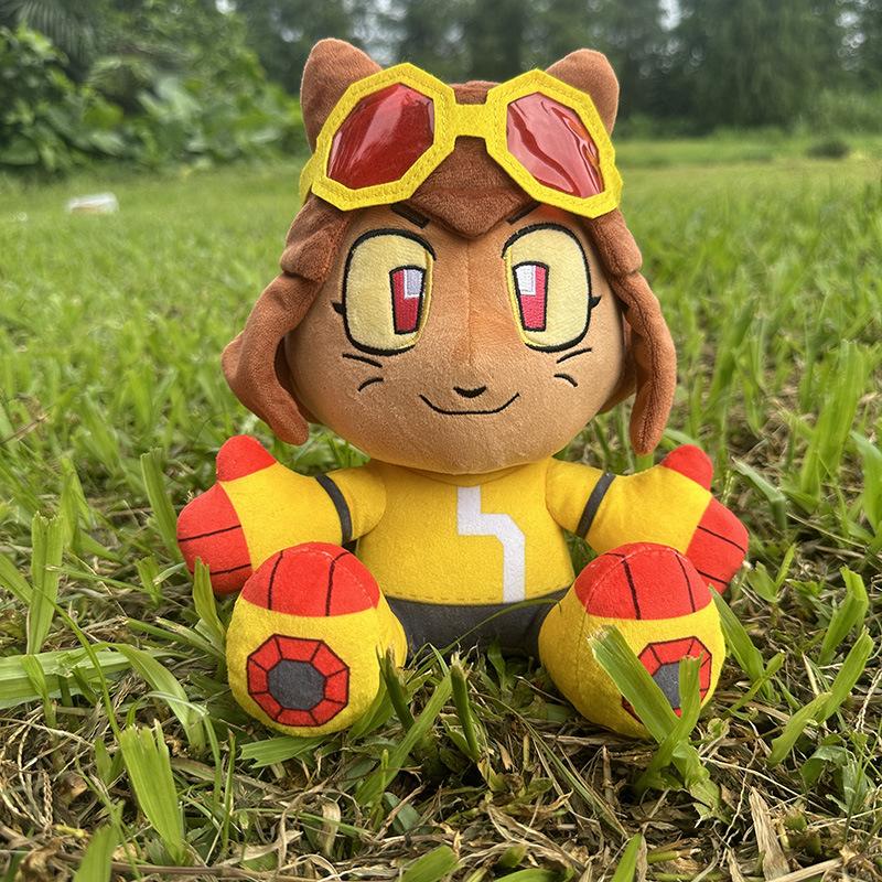 Nouveaux Peluches Gameoverse Mignonnes Douces Remplies Poupées Oreiller Anime Pour Enfant Anniversaire Cadeau de Noël yellow