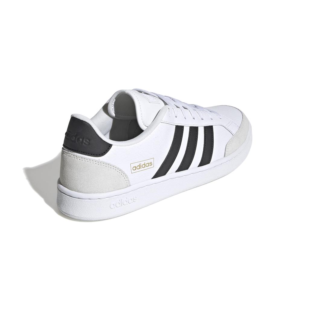 Adidas Grand Court SE Gray Size Men's Sneakers, White/Core Black/Orbit (FW3277), 27.5cm