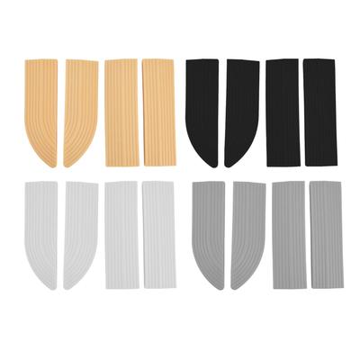 4PCS Sweeper Tür Sill Treppen Rollstuhl Tür Sill Montage Gummi Tür Schwelle Prot