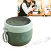 Insulated Breakfast Cup 304 Stainless Steel Lid Spoon Milk Soup Jar School   Portable Congee Container