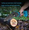 Rechargeable Brushless Mini Electric Chainsaw - Handheld Logging Saw for Outdoor Use