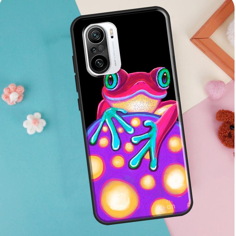 Frong Froggy Art Groovy Hippie Case For Xiaomi Mi 11T 12 Pro 12X Mi 11 Lite Ultra Cover For POCO X3 Pro X4 GT M3 M4 F3