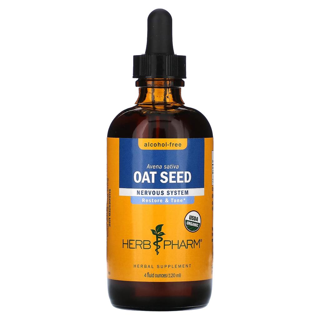 Oat Seeds, Alcohol Free, 120 mL (4 Fl Oz) (801 Mg per Serving)