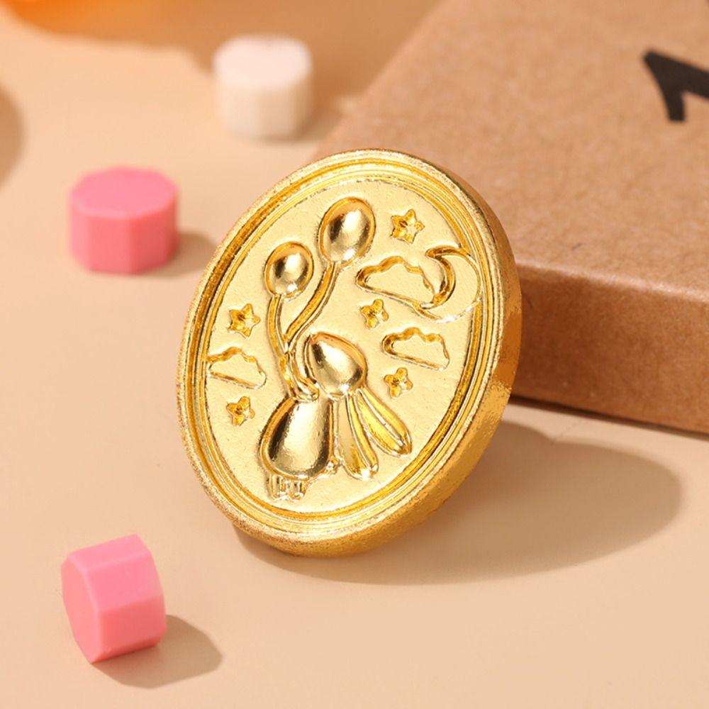 DIY Tool Retro Sealing Wax Stamp Head Wax Seal Stamp Polyshaped Head Embossing Decor
