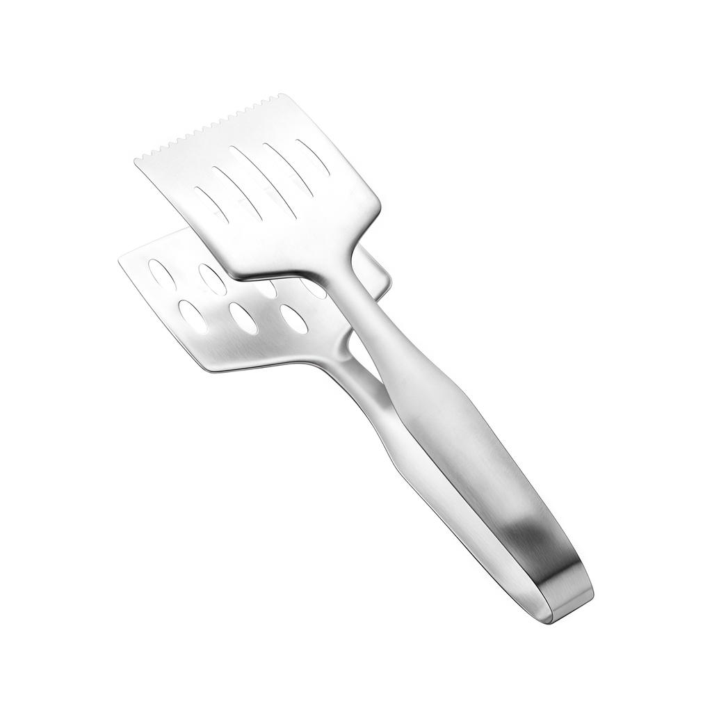 Enhanced Control Cooking Tongs Grilling Equipment Barbecue Tongs Serving Spatula Splash Prevention Feature Easy Food Handling