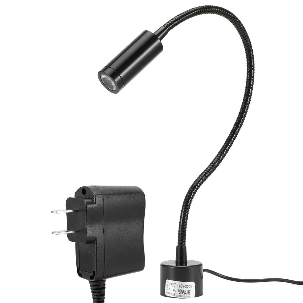 Sewing Machine Light, LED Sewing Light, LED Desk Light, Sewing Lamp, White Light, 360° Adjustable, Magnetic Base, with Magnet, for Sewing, Work,
