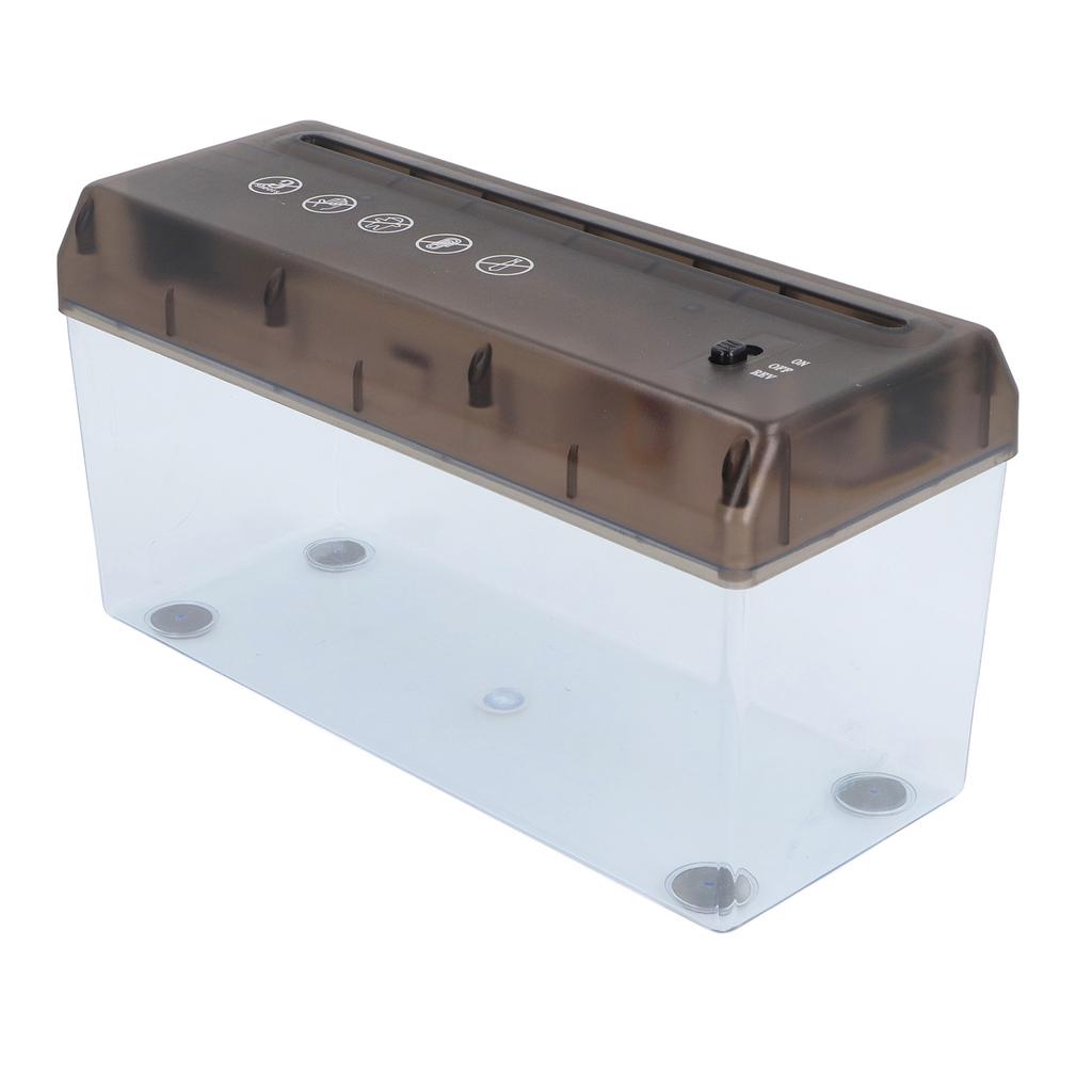 Strip Cut Paper Shredder USB Or Battery Powered Electric  Paper Cutting Machine for Office School