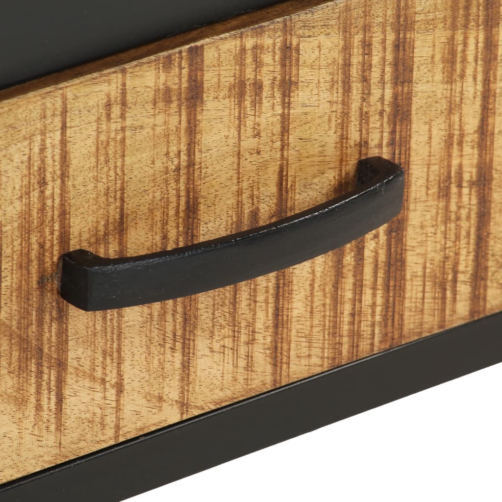 Nightstand 40 x 40 x 35 cm Rough Mango Wood