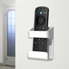 Hole Free Remote Control Holder Wall Mount Remote Wall Holder Phone Charging Organizer