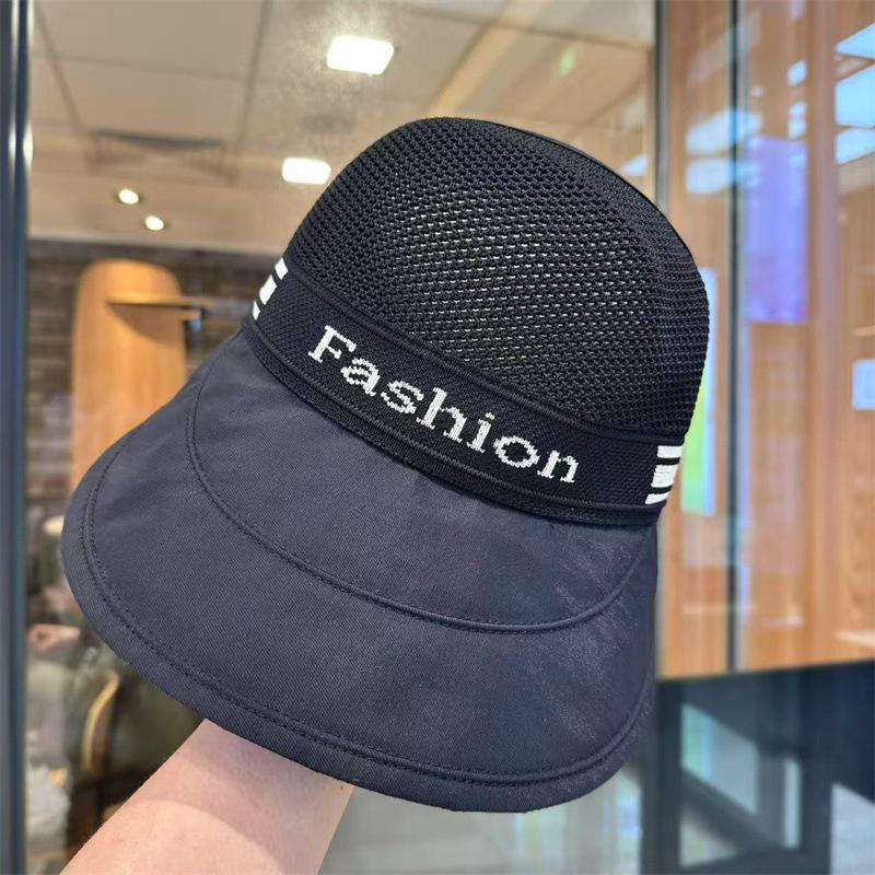 Kadınlar İçin Yazlık Şapka Plaj Seyahat Güneşten Koruma Şapkası Güneş Şapkası Basit Katlanabilir Geniş Kenarlı Şapka Çok Yönlü Güneşlik Şapkalar