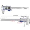 Stahl Solar Digital Messschieber 150mm Messbereiche Hochgenaues Messwerkzeug mit kleinem Koffer für industrielle Anwendungen