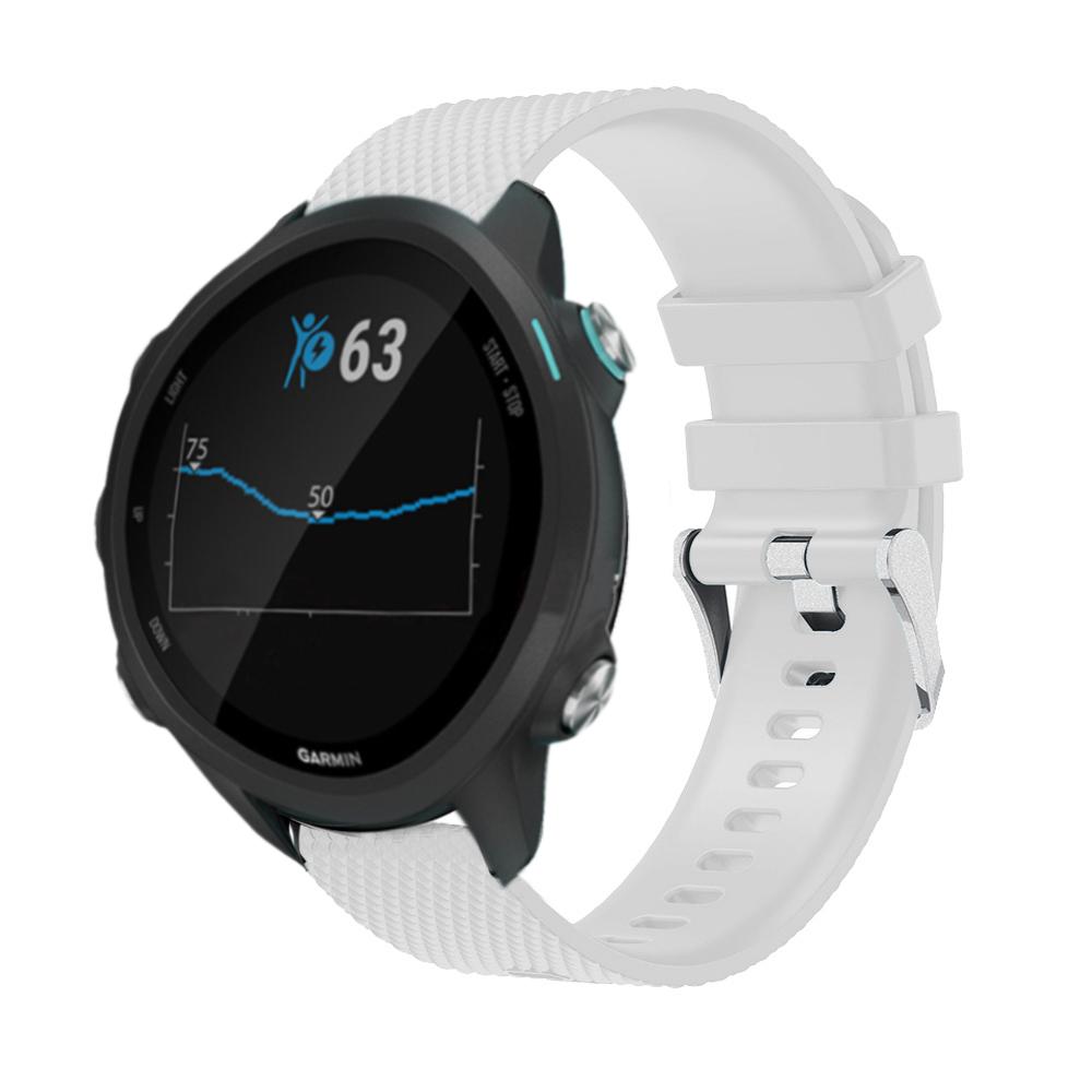 20mm Geometric Silicone Watch Strap For Garmin Forerunner 645 245 245M 165 Smart Wristband for Garmin Vivoactive 5 3 Bracelet