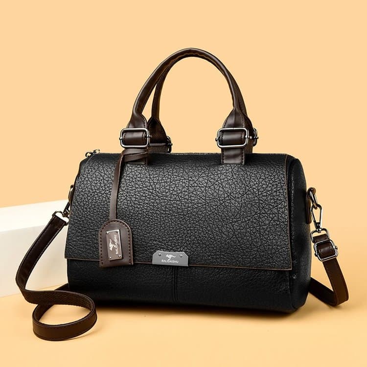 Vintage Boston Handbag One Shoulder Crossbody Women's Bag