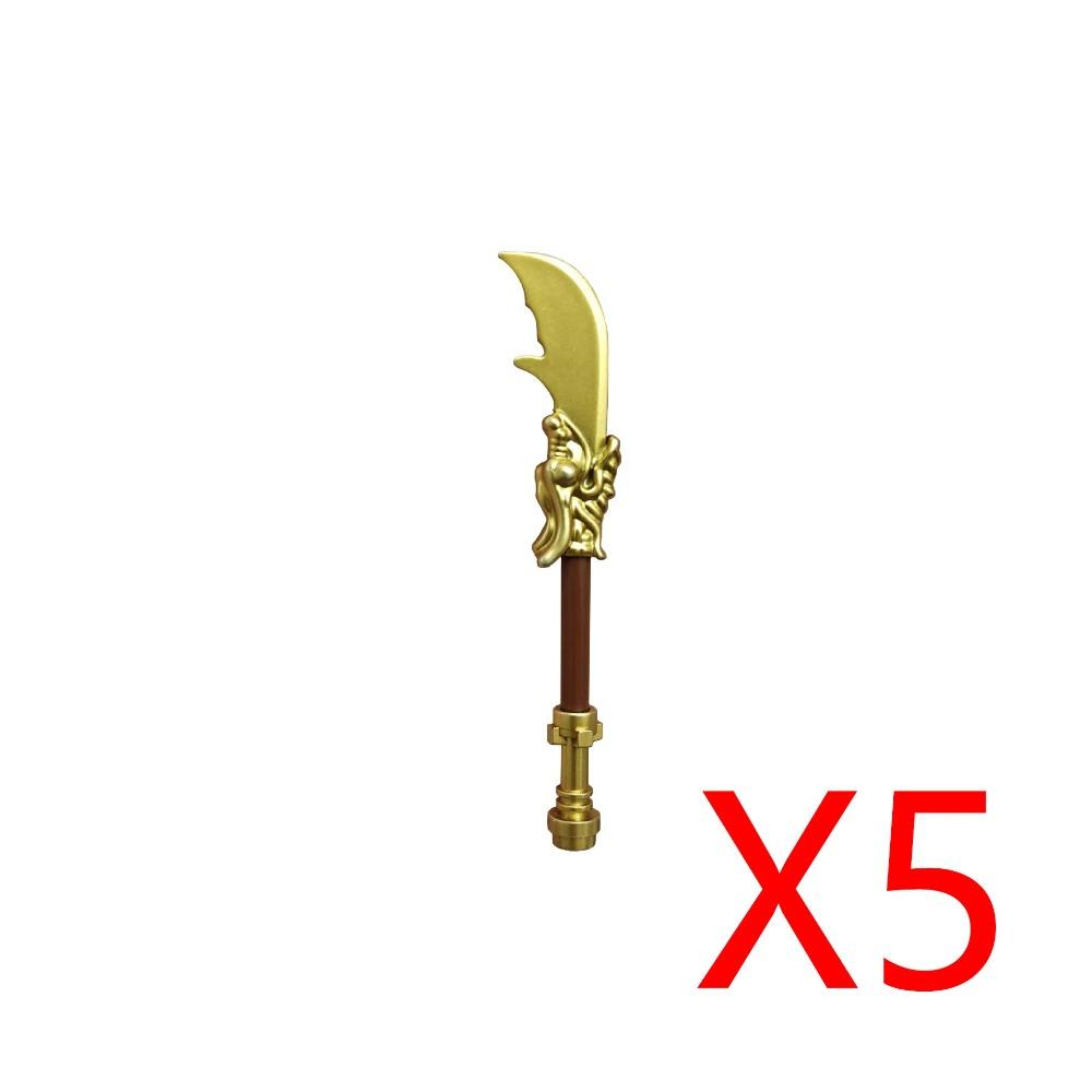 MOC Building Blocks Medieval Military Solider Figures Knights Weapons Accessories Helmet Sword Spear Bow Axe Mini Bricks Toys