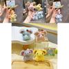 Plush Mini Elephant Keychain With Cartoon Design For Backpack Decor And Gift