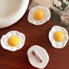 Lovely Cute Korea Egg Hairpins Sweet Yellow Hair Clip Hair Grip Barrettes Simulation Food Headwear Hair Accessories For Women