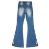 Women's 3D Embroidery Flare Jeans
