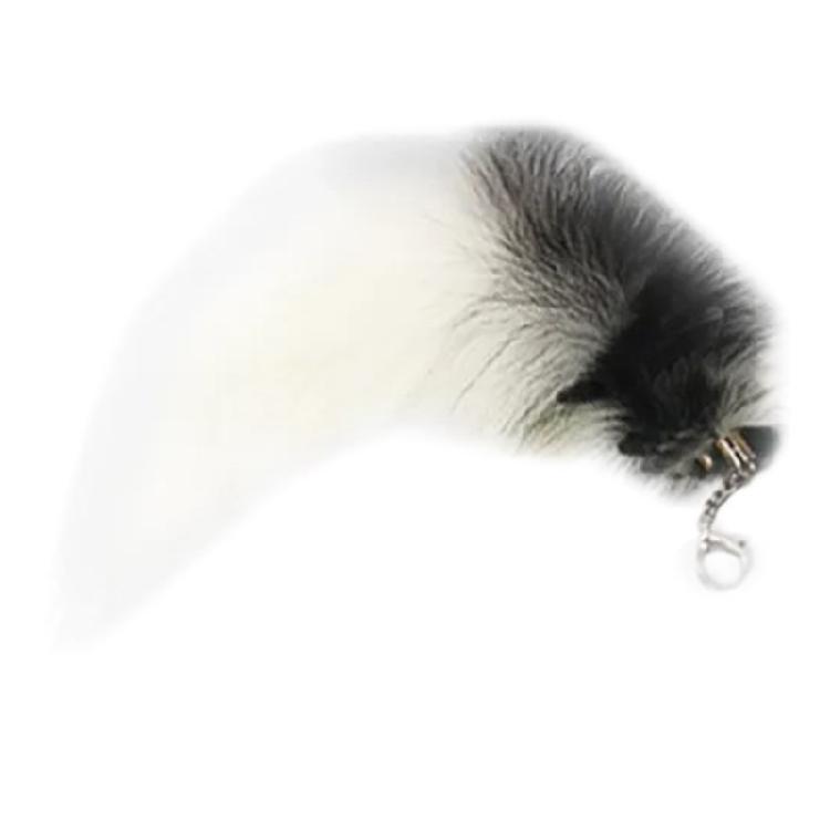 Plush Tail Charm Key Holder Keyring Pendant Decorations Purse Bag Charm
