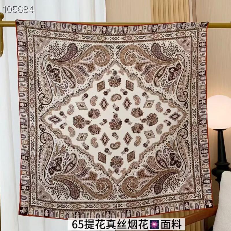 16 Momme 100% Mulberry Silk Square Scarf Womens Fashion Shawl