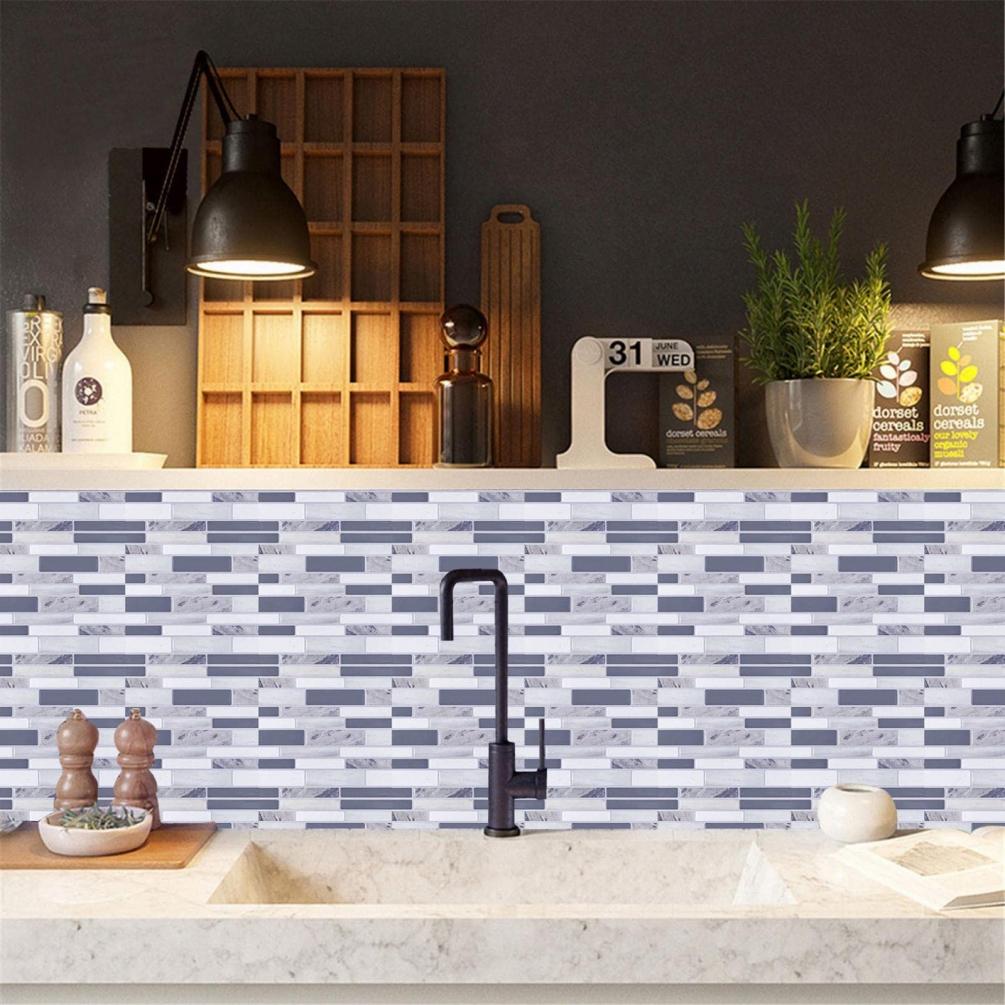 3D Tile Stickers Epoxy And Plastic Home Humidity Resistant