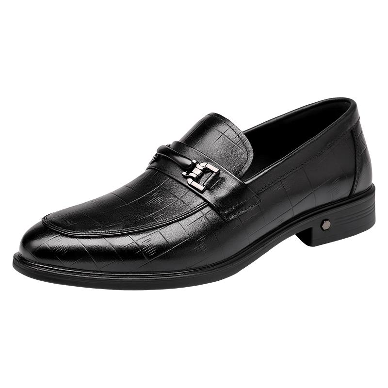 Red Dragonfly Men s Leather Slip-On Loafers 43