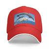 Dogs and Dolphins Baseball Cap Custom Hat New In The Hat Fishing Cap Trucker Hats For Unisex Womens