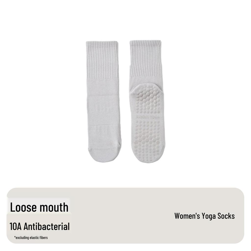 Women's Non-Slip Silicone Yoga & Pilates Socks for Spring/Summer
