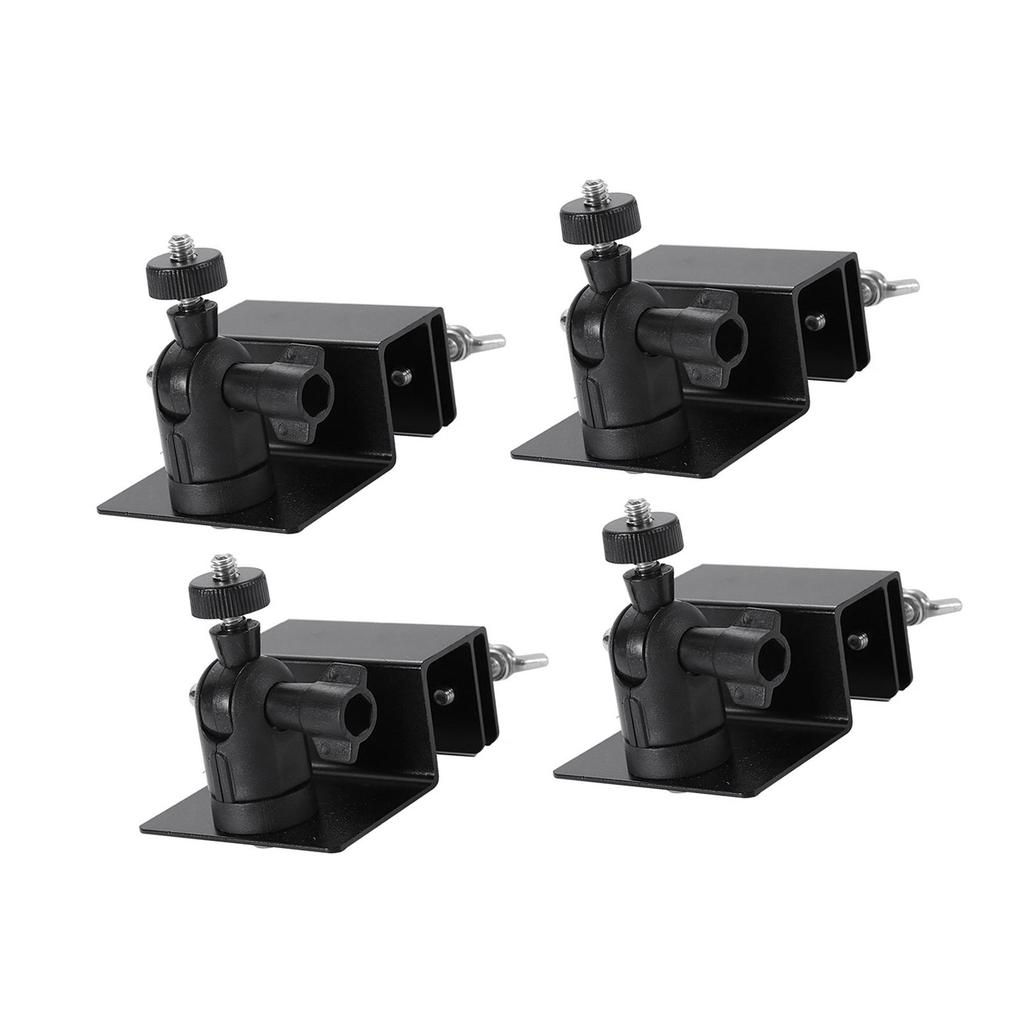 2/4Pieces Multipurpose Gutter Mount for Solars Panel Easy Installion High Viewing Sturdy Aluminum Alloy Materials