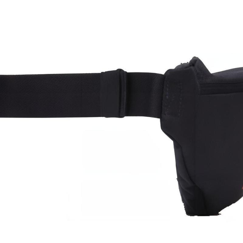 Nike Heritage Polyester Sling Bag Crossbody Bag Fanny Pack Regular Unisex Black Orange Casual BA5750-050