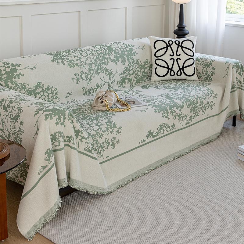 Chenille Jacquard Sofa Towel Four Seasons Universal Anti-Scratching Sofa Cover Cloth Whole All Wrapped Cover Cover Full-Cover Sofa Cushion