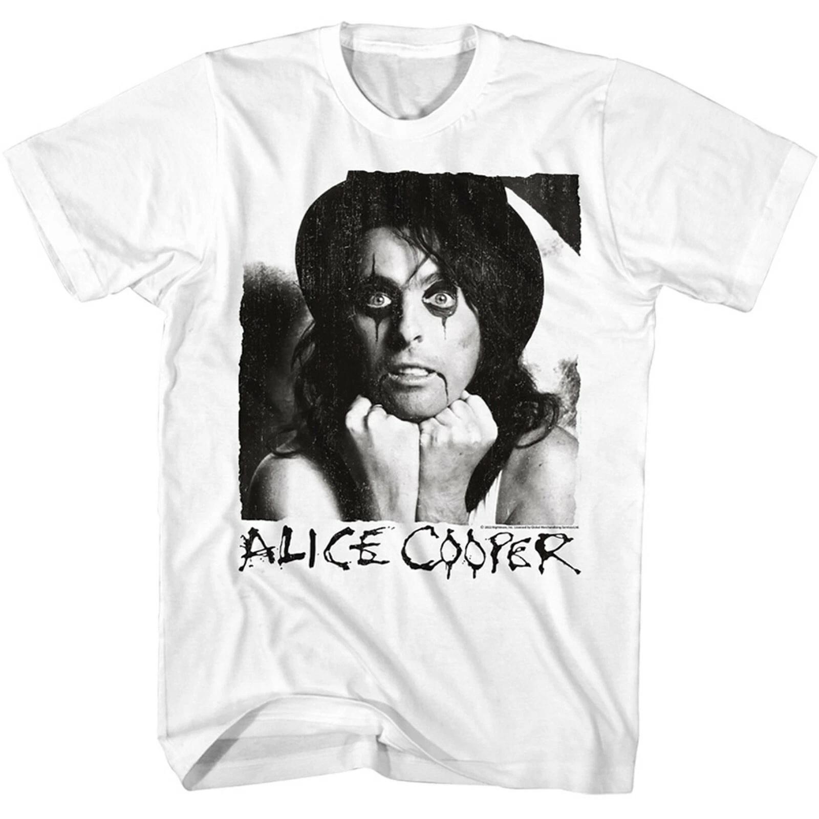 ALICE COOPER cd lgo ALICE ICON PHOTOGRAPH Official SHIRT LRG New nightmare 4XL