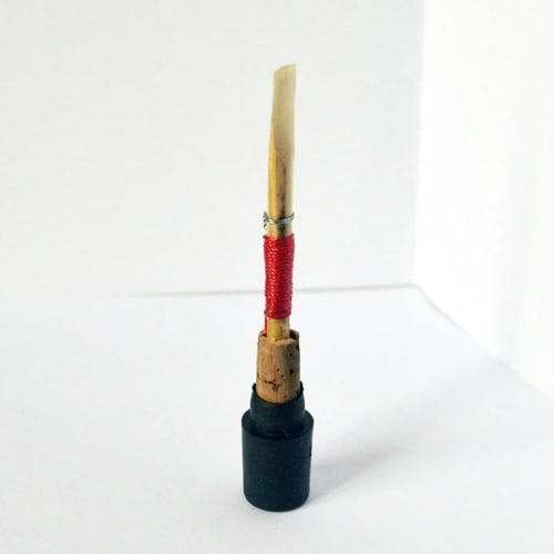 Oboe Reed, Natural Reed, Lightweight, Durable, Safe, Random Colors, Perfect for Beginners and Students, Oboe Parts, Oboe Accessories, Holder, Easy Ins