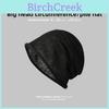 Cotton And Linen Beanie With Foldable Construction For Unisex Daily Wear And Cold Weather Comfort