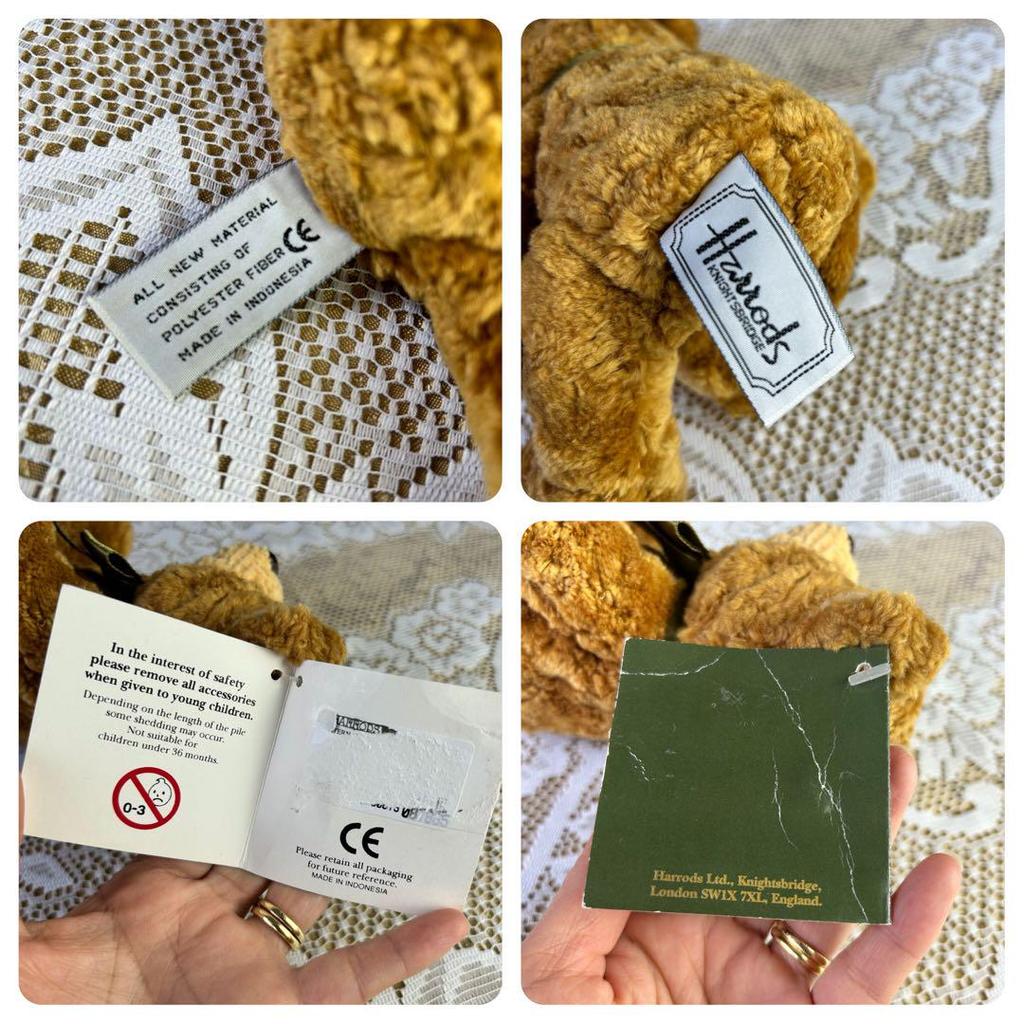 [USED] Harrod's British Teddy Bear