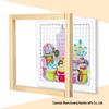 Set di Telaio da Ricamo in Legno e Barra Tesa - Telaio per Arte con Ago Stile Patchwork