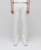 Lightweight Tapered Hidden Elastic Waist Length Slacks [Cream]