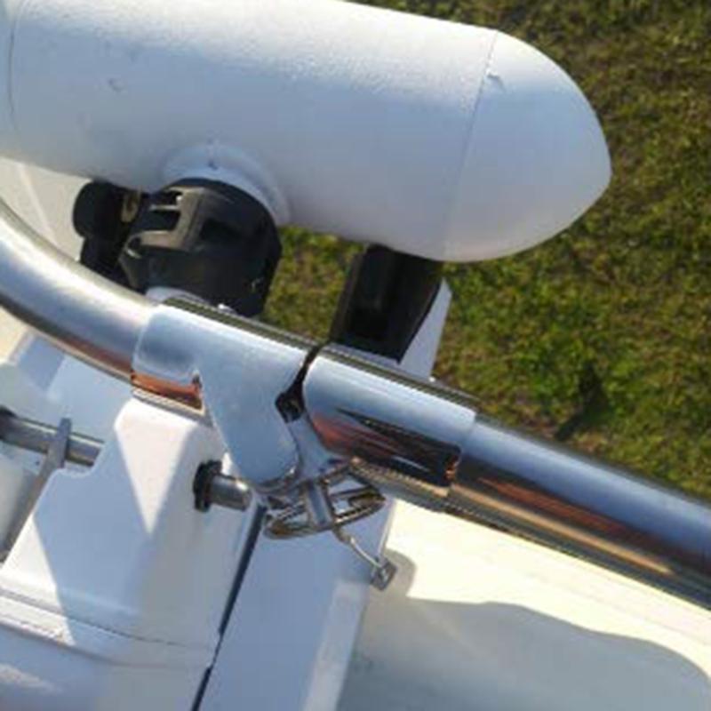 316 Stainless Steel Boat Hardware Rotating Pipe Joint Tube Coupling Connector Fitting for Marine Yacht Building Hardware